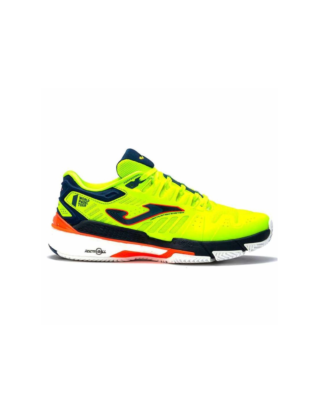  Joma Men's Running Shoes, Black Fluorescent Yellow, 45