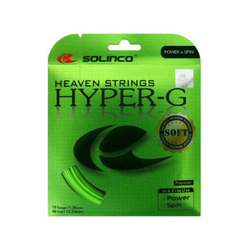 CORDAJE SOLINCO Hyper-G Soft 16 (1,30) 12,2 m