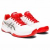 ASICS GEL-GAME ™ 7 ALL COURT WHITE / FIERY RED TENNIS SHOES