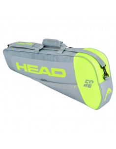 HEAD CORE 3R PRO GRAY/YELLOW RACKET BAG