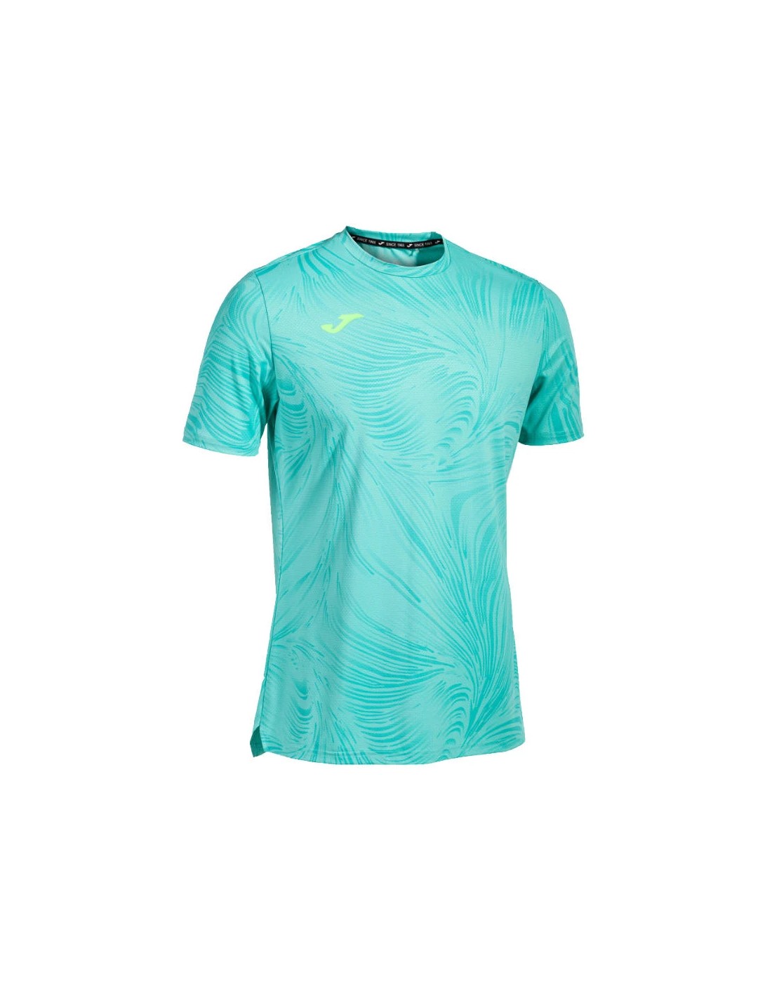 Camiseta Joma Challenge turquesa, elástica - Zona de Padel