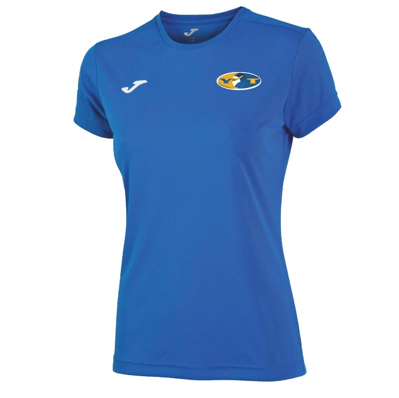 Joma Combi Camiseta de Tenis Mujer - Blue/White